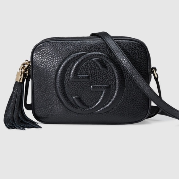 Gucci Handbags - Gucci soho small disco bag leather